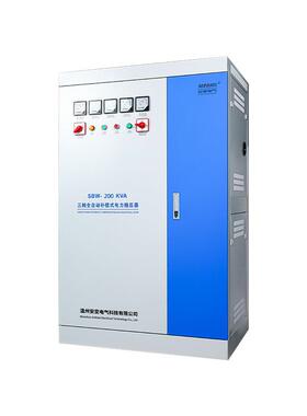 铜柱式三相380V大功率工业电力稳压器SBW-100KVA80KW50KA隧道工地