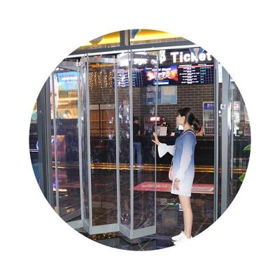 厂家直供移动折叠PVC软门帘收缩滑动推拉折叠透明塑料软门帘