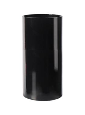 银柳专用花瓶摆件客厅插花高级感PC亚克力仿陶瓷白色花瓶2021新款