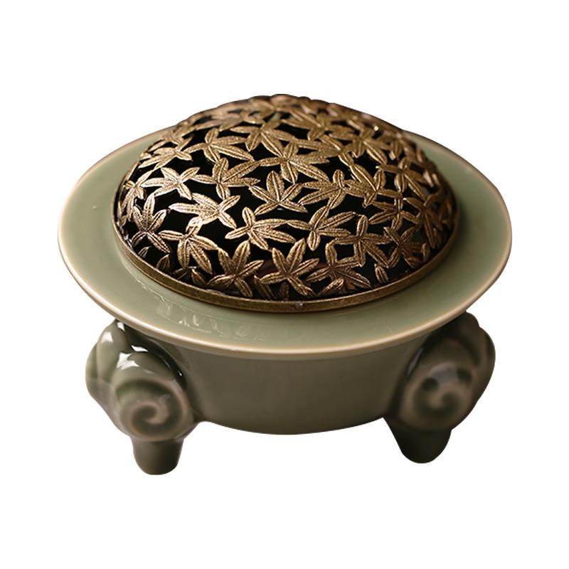 陶瓷盘香炉家用香熏盘香熏香檀香沉香炉香道香插檀香香篆炉,餐饮具,茶道/香炉,淘宝优惠券,粉丝福利购,淘宝优惠卷