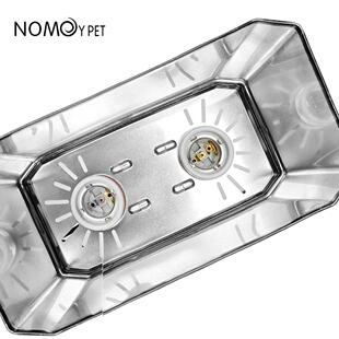 爬虫一体式双头灯罩爬宠乌龟晒背灯UVA加热太阳灯UVB陶瓷灯头保温