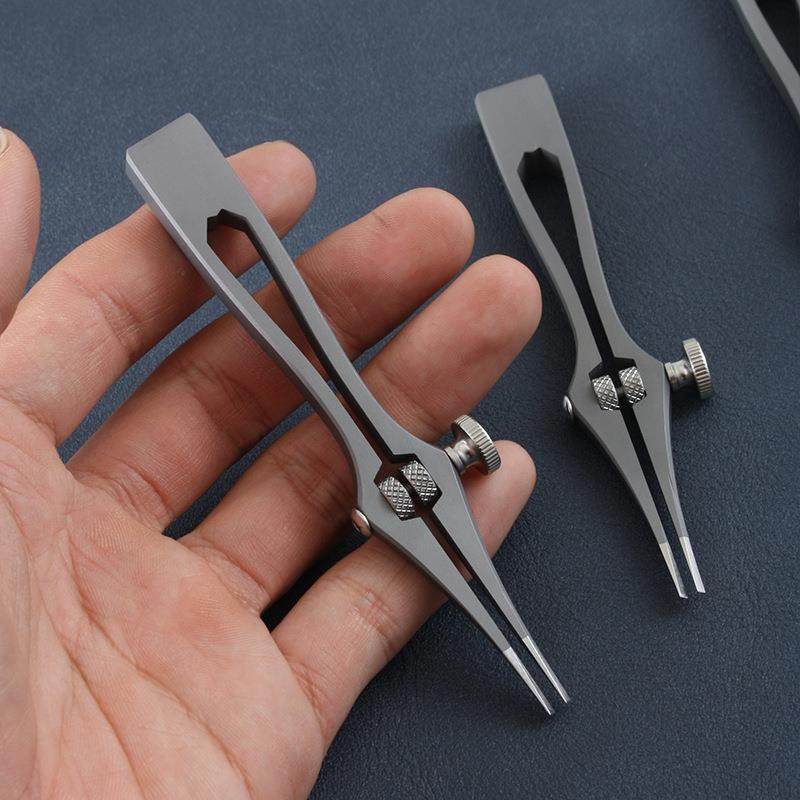 可调间距法斩1-6mm手工皮革打斩器高碳高铬不锈钢六棱斩