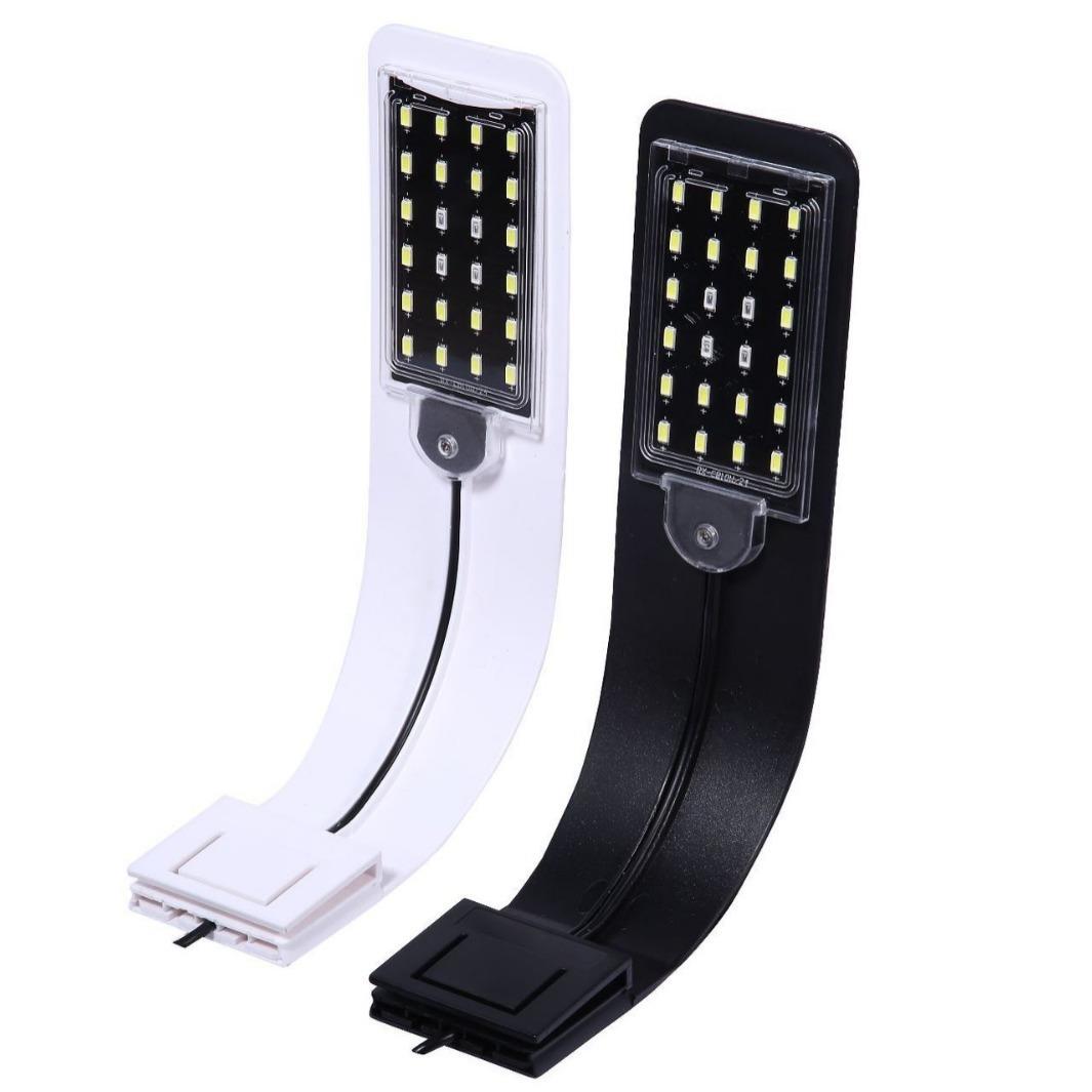 ED鱼缸水族夹灯草D照明灯LE鱼缸灯水族L箱LX5ED水鱼缸灯