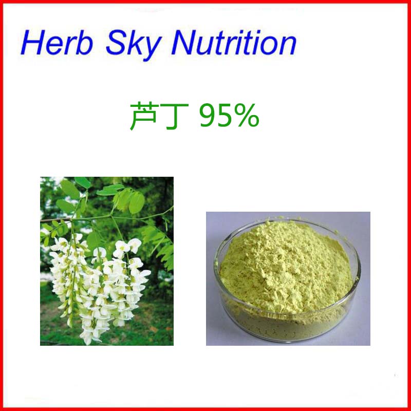 纯天然 芦丁95% 槐米提取物 500g 包邮 质量保证