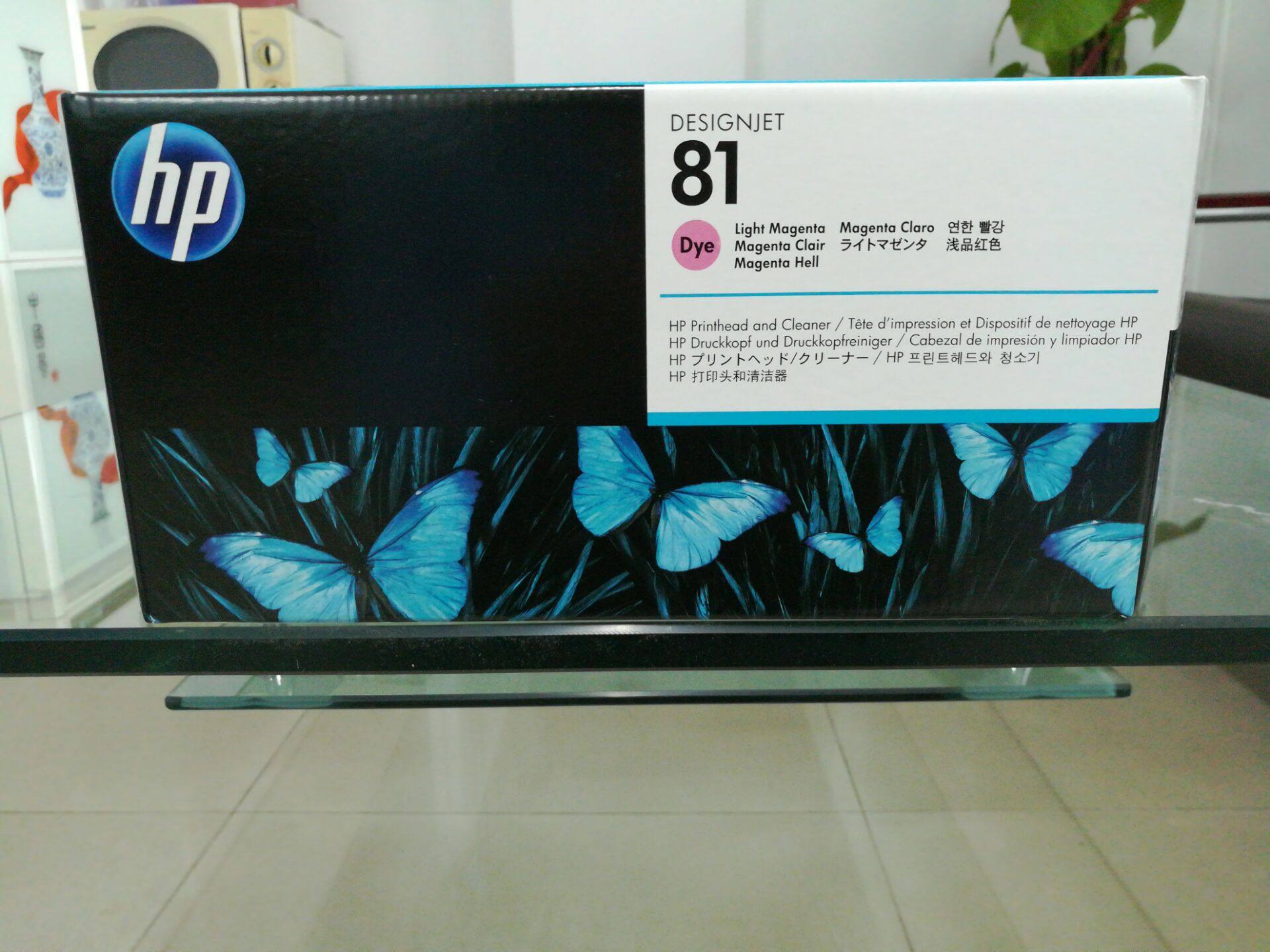 原装hp 81号打印头 C4950A黑色 hp81喷头 5000 5500PS墨头