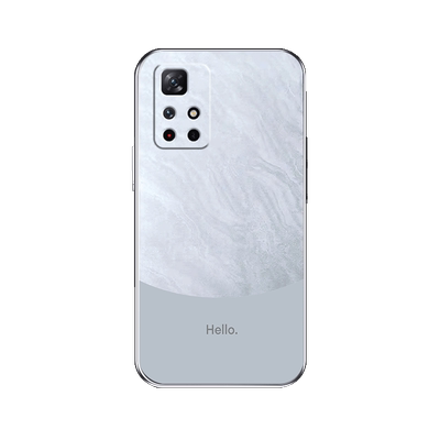 hello雅川青适用红米note11手机壳男note10pro新款Note11se全包tpro+电镀银十保护套防摔高级软磨砂硅胶外壳