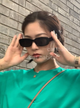 欧美ins复古风街拍墨镜女韩版网红款嘻哈太阳镜蹦迪搞怪辣妹眼镜