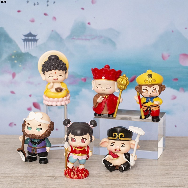 潮玩礼品公仔儿童礼物手办摆件桌面大圣盲盒树脂归来装饰学生