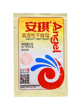 安琪酵母低糖型高活性干酵母粉烘焙原料蒸馒头包子花卷发面饼