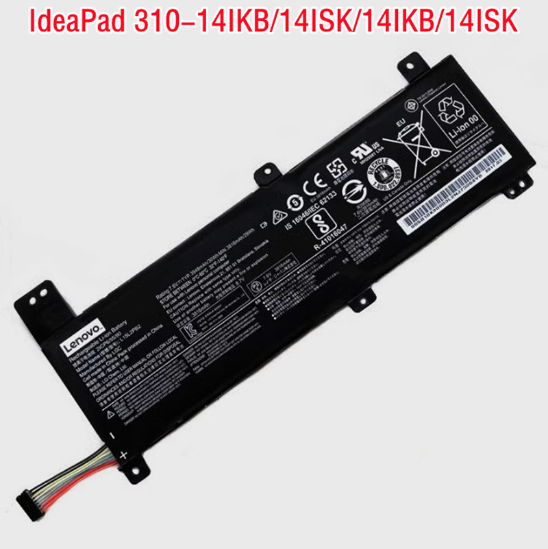 原装联想ideapad 小新 310-14isk 310-14ikb l15l2pb2 笔记本电池