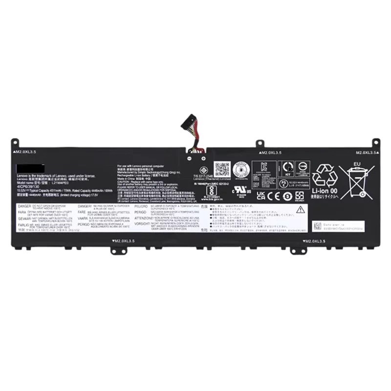 联想Yoga Pro 14s IAH7/14s ARH7 2022款 L21M4PE0 L21C4PC4 电池