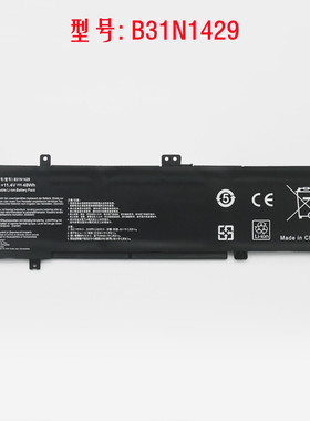 华硕Asus U5000 A501L/LX/LB K501U/UX V505L B31N1429笔记本电池
