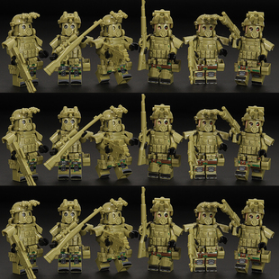 特种兵外骨骼装甲可穿戴暗区突围毒气兵军事人仔防毒具士兵拆弹服