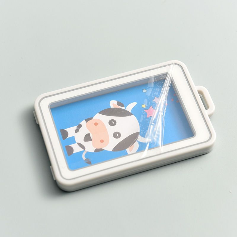 胸牌挂绳大加厚校园牌工作牌学生电子卡校牌卡套门禁饭卡一出证卡