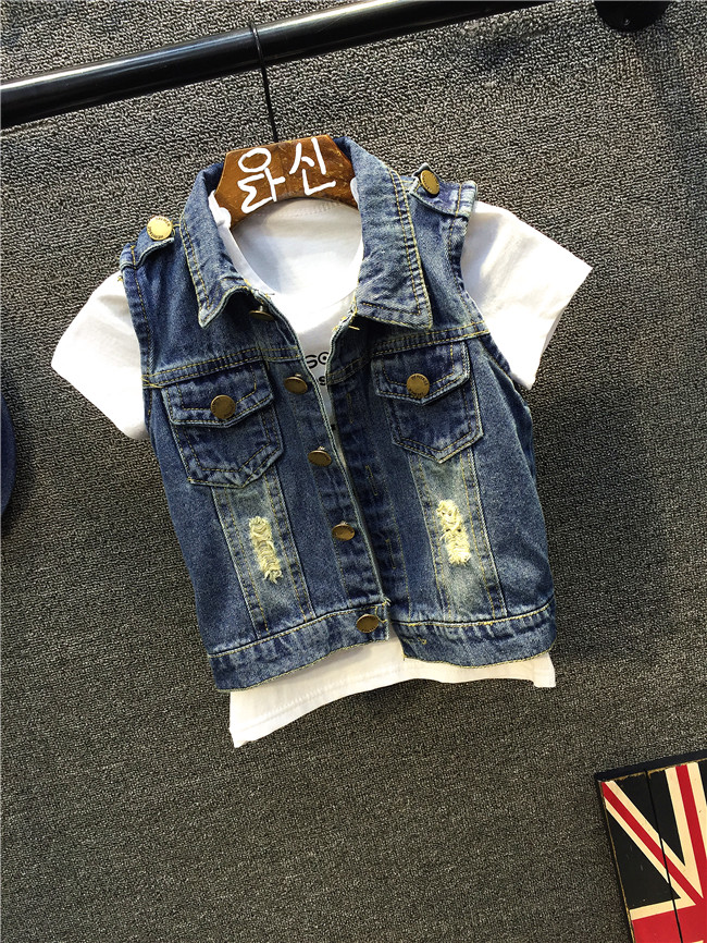 Gilet enfant BABY en toile - Ref 2070453 Image 3