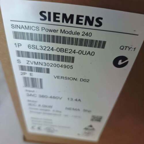 可维修西门子G120变频器6SL3224-0BE24-0UA0 3议价