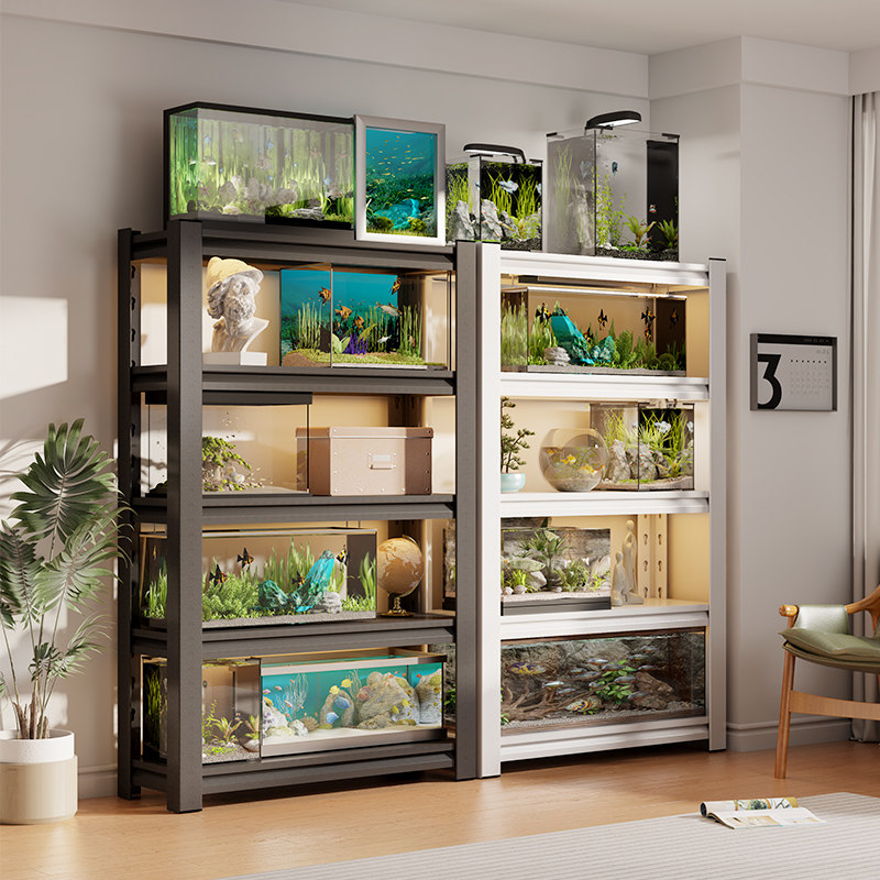 鱼缸置物架多层家用货架商用置物架展示架卧室客厅收纳整理架铁架,商业/办公家具,置物架/陈列架/储物架/展示架,淘宝优惠券,粉丝福利购,淘宝优惠卷
