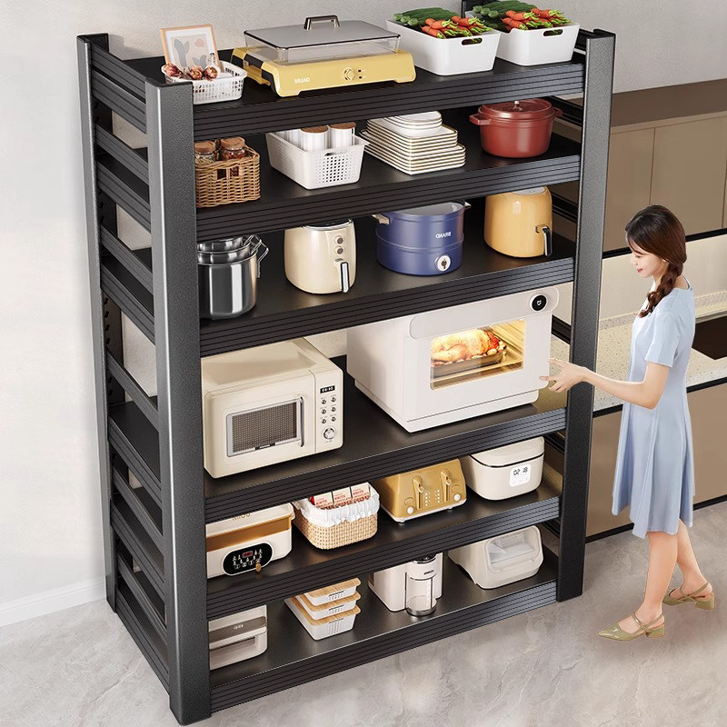 厨房置物架家用落地多层多功能微波炉烤箱锅架货架收纳层架置物架,厨房/烹饪用具,微波炉置物架,淘宝优惠券,粉丝福利购,淘宝优惠卷
