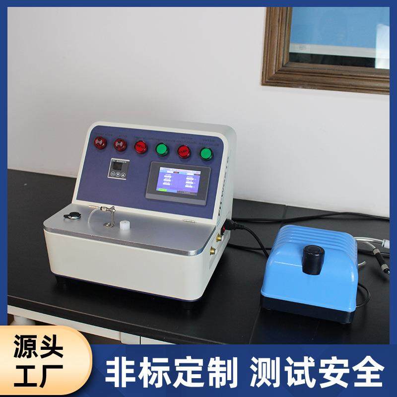 吸阻温感测试机半成品雾化器吸阻发热设备人工模拟雾化试验机