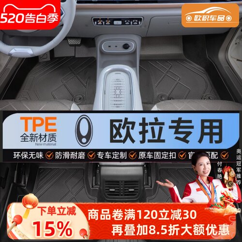 【欧拉】专用脚垫贴合无异味