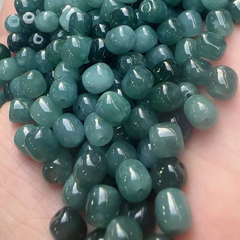 敦鼓老型珠散珠配件天淼玉器蓝水图片