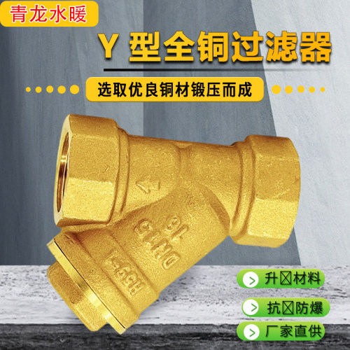 Y型过滤器2分3分4分DN65502寸