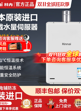 Rinnai/林内 REU-A2024WF(K)-CH/A2426WF 日本进口20升燃气热水器