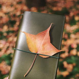 小森文房具 | 原创书衣 月神的祝福 TN标准护照 皮质手帐本