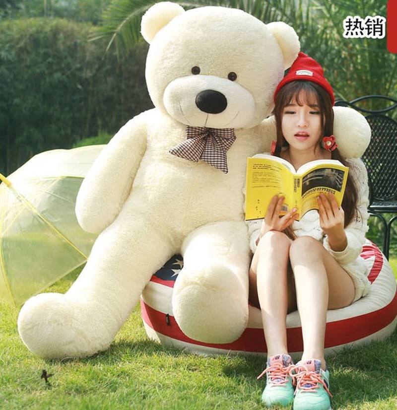 毛绒玩具公仔泰迪熊猫抱抱熊女孩布娃娃可爱床上抱枕睡觉大号玩偶