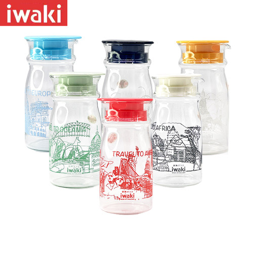 iwaki怡万家冷水壶冷饮果汁杯