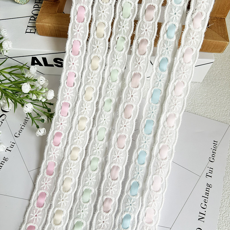 新款蕾丝棉布花边蝴蝶结洛丽塔diy手工服装娃衣装饰材料卡包diy,居家布艺,花边,淘宝优惠券,粉丝福利购,淘宝优惠卷