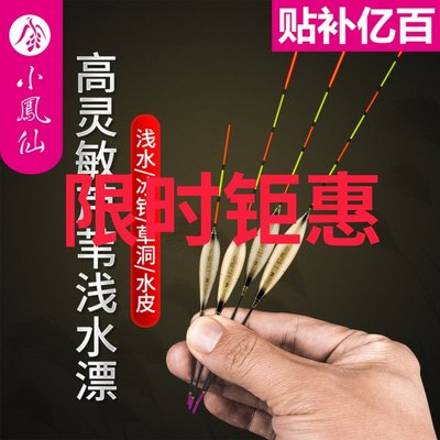 小凤仙芦苇软尾夜光漂浅水鲫鱼漂