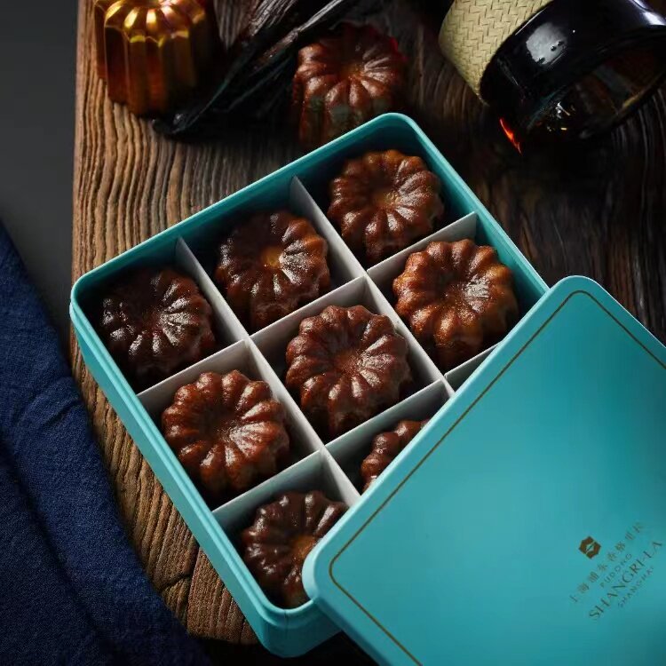 上海浦东香格里拉酒店蝴蝶酥可露丽年轮蛋糕礼盒