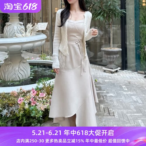 搬仓清货日系爆款性感心机纯欲风辣妹修身掐腰包臀连衣裙andmary