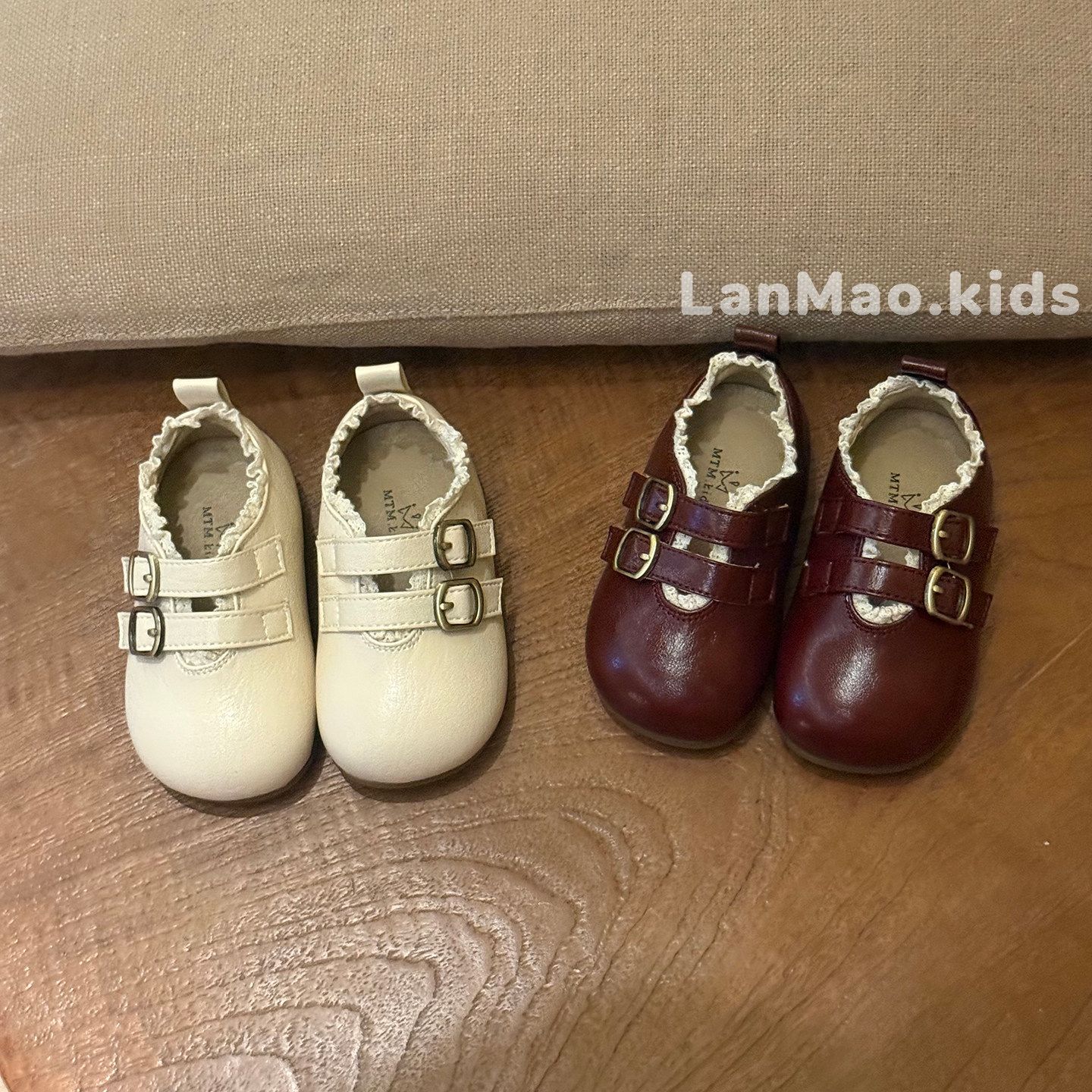 春秋婴幼儿英伦玛丽珍软底学步鞋