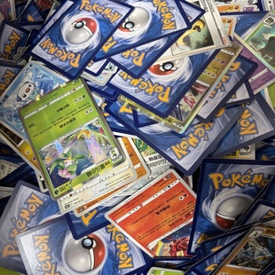 正版PTCG简中卡片 宝可梦简中神奇宝贝闪卡平卡礼包随机卡日版