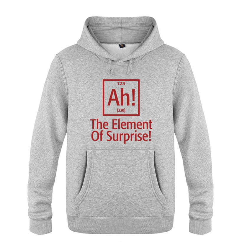 男式卫衣 Element Of Surprise Periodic Table - Geek Science