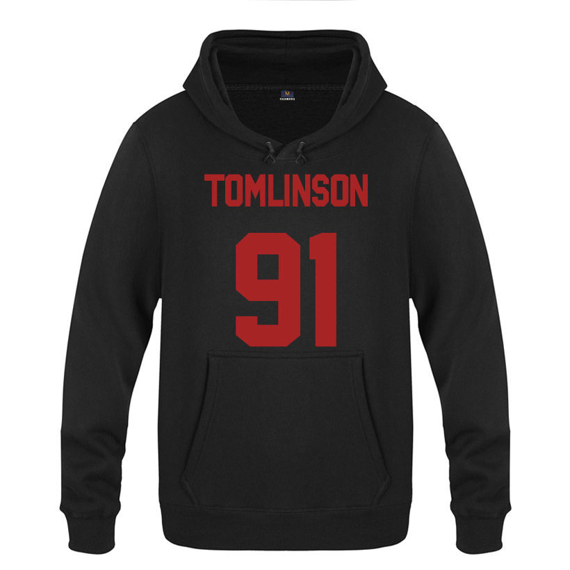 外贸男式卫衣 louis tomlinson 91 单向组合 one direction 音乐