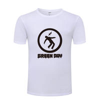 Pure cotton short-sleeved children's T-shirt, Green Day band for boys, girls and adults rock T-shirt thumbnail 4