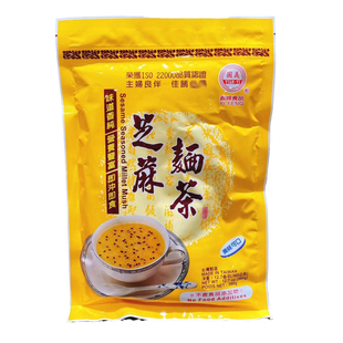 台湾制造义峰芝麻面茶360g袋冲泡饮品古配方精致味道香纯浓茶点心