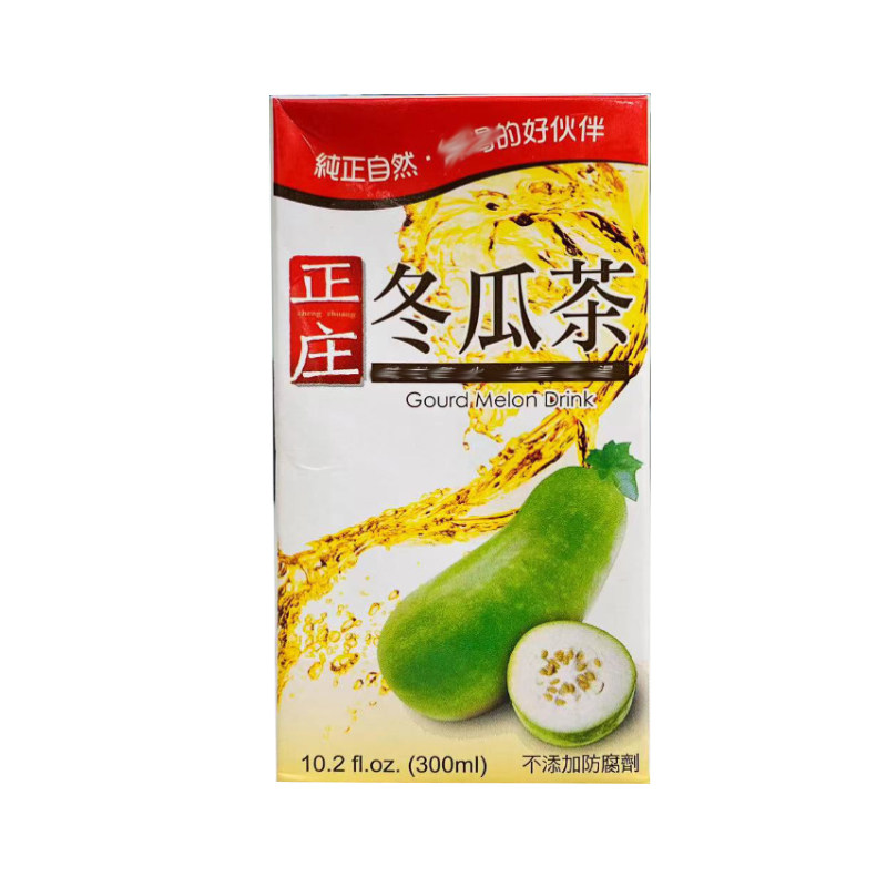 台湾原装进口光泉正庄冬瓜茶300ml*6盒装 夏季冰箱冰镇佳选茶饮料