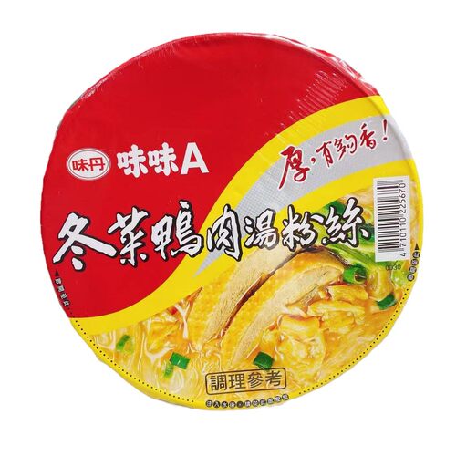 台湾味丹味味A冬菜鸭肉汤粉丝