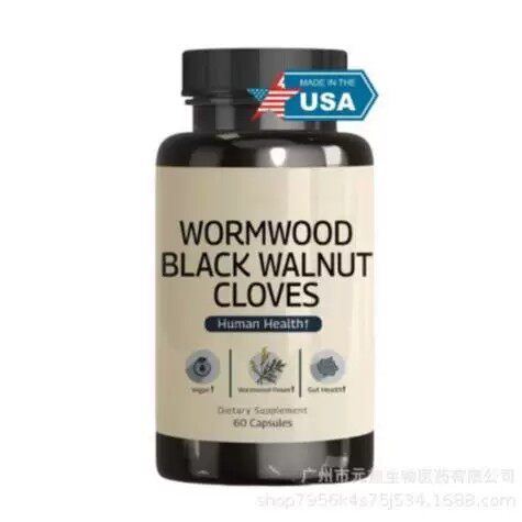 黑胡桃丁香胶囊 Wormwood Black Walnut Clove肠道清理保健60