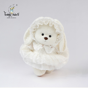 TeddyTales莉娜熊衣服繁花丁香系列中号娃衣玩偶换装着替生日礼物