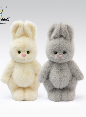TeddyTales莉娜熊可爱兔子玩偶毛绒公仔生日礼物女生手作玩具摆件