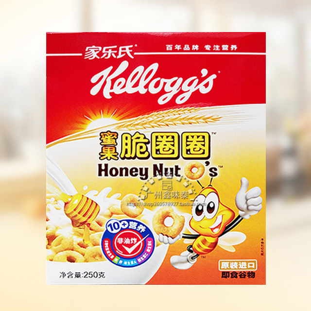 泰国进口 家乐氏蜜果脆圈圈 蜂蜜杏仁燕麦圈 甜甜圈 250g|msdalam kategori kopi/oatmeal/Dibancuh ke dalam teh, Lotus root kanji/oatmeal/minuman Chong, Dibancuh ke dalam teh, bijirin - dari Buy2taobao.com untuk memberikan perkhidmatan ejen Taobao profesional membeli