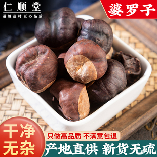 娑罗子中药材500克 婆罗子片梭罗子 梭罗果 仙栗新货正宗正品