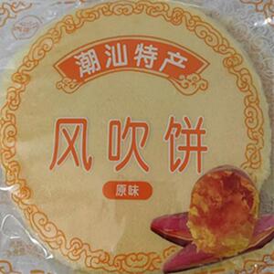 潮汕吉来吉原味紫薯风吹饼大片番薯地瓜薄脆风吹饼手工零食 100克