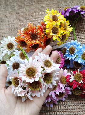 婚庆装饰花布艺材料diy手工雏菊