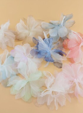 花海大世界diy绢花缝纫花水墨花